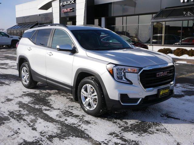 Certified 2022 GMC Terrain SLE with VIN 3GKALTEV0NL147984 for sale in Forest Lake, Minnesota