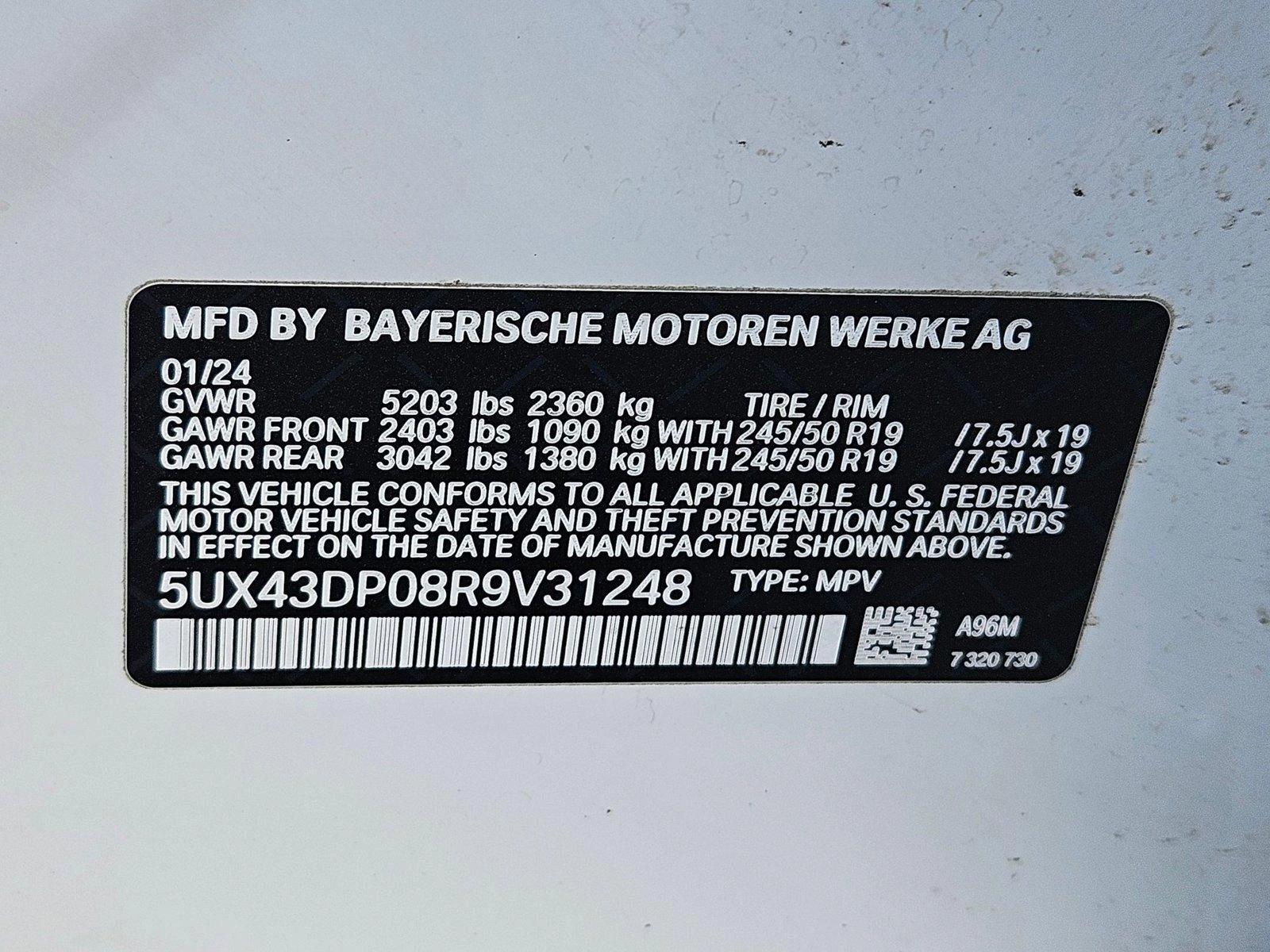 2024 BMW X3 sDrive30i Vehicle Photo in Henderson, NV 89014