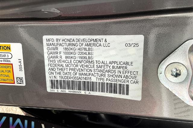 2025 Acura Integra Vehicle Photo in Tulsa, OK 74145