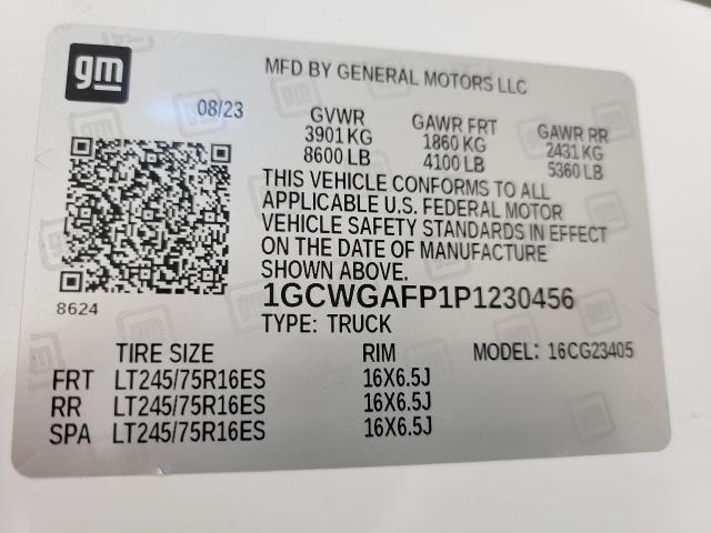 2023 Chevrolet Express Cargo 2500 Vehicle Photo in GREEN BAY, WI 54303-3330