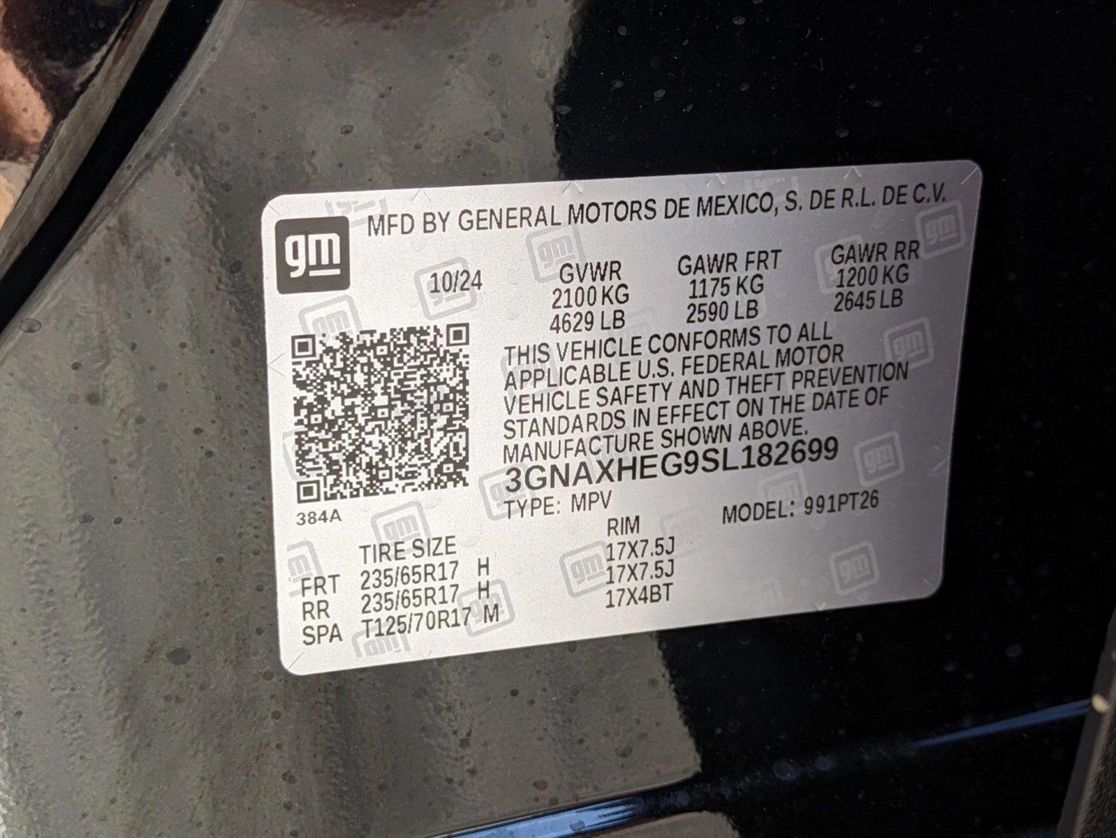 2025 Chevrolet Equinox Vehicle Photo in ORLANDO, FL 32812-3021