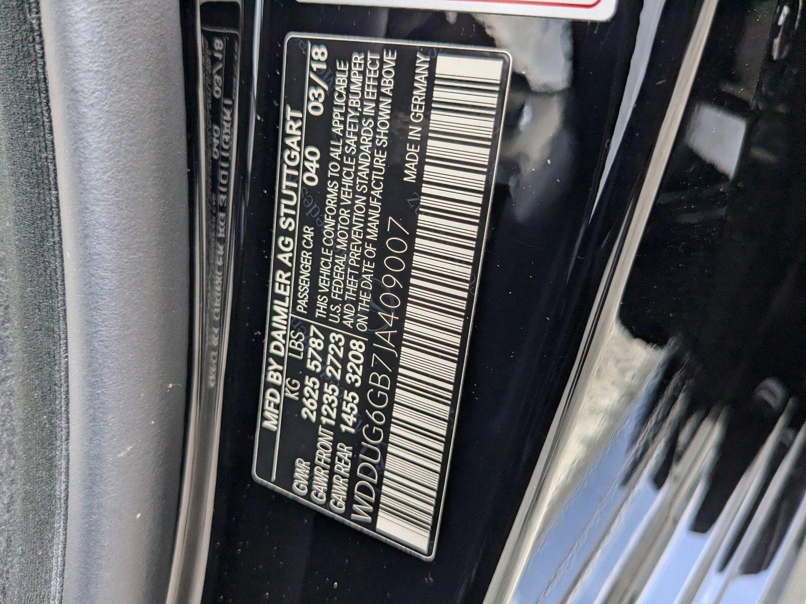 2018 Mercedes-Benz S-Class Vehicle Photo in Maitland, FL 32751