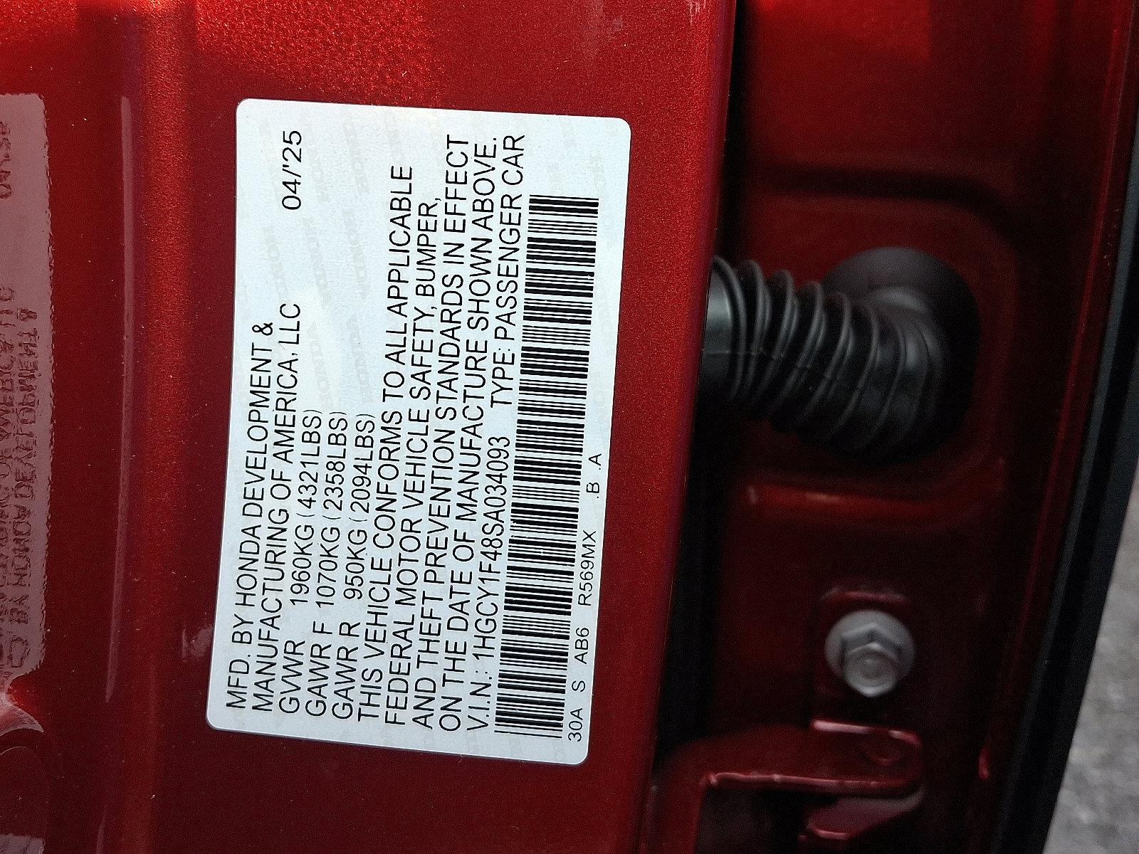 2025 Honda Accord Sedan Vehicle Photo in Harrisburg, PA 17111