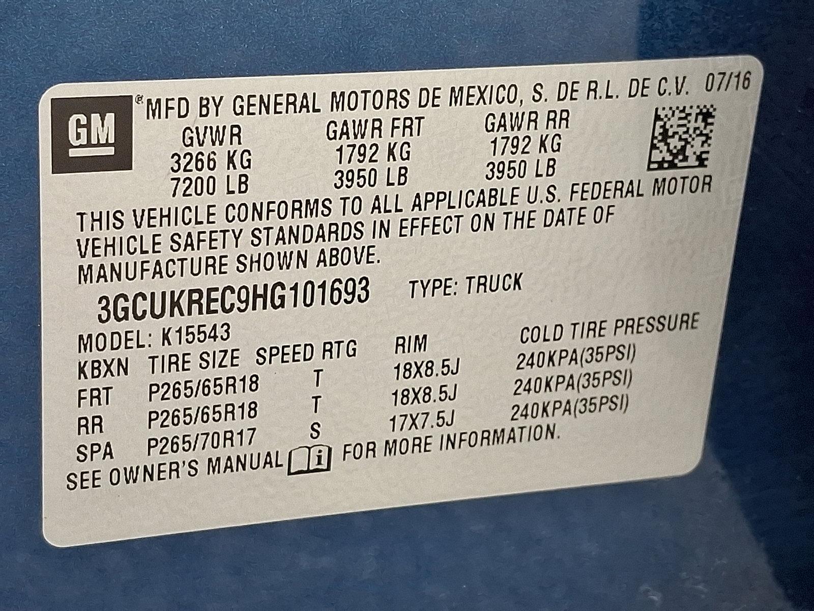 2017 Chevrolet Silverado 1500 Vehicle Photo in Lancaster, PA 17601