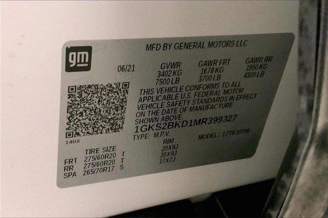 2021 GMC Yukon Vehicle Photo in KANSAS CITY, MO 64114-4502