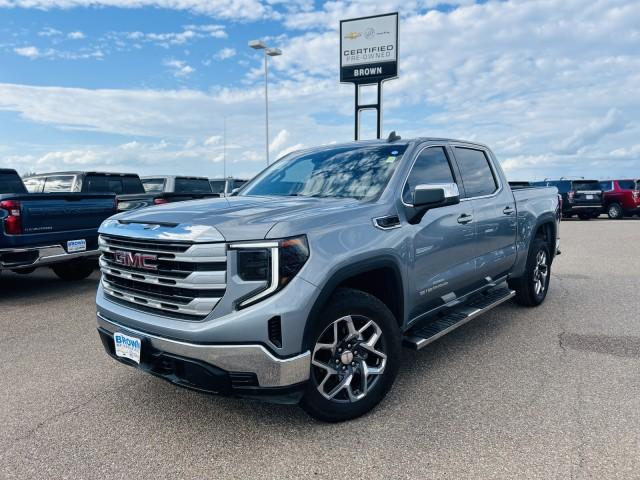 Certified 2023 GMC Sierra 1500 SLE with VIN 3GTPHBEK7PG271740 for sale in Eagle Pass, TX