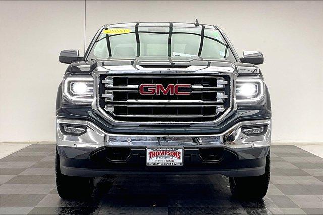 Used 2018 GMC Sierra 1500 SLT with VIN 3GTU2NEC1JG446909 for sale in Placerville, CA