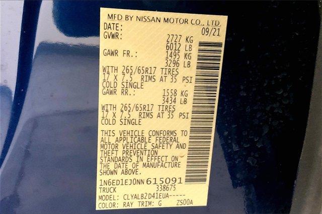 2022 Nissan Frontier Vehicle Photo in KANSAS CITY, MO 64114-4502