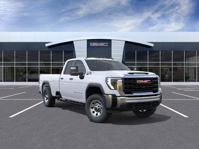 Summit White 2026 GMC Sierra 3500HD Pro Double Cab LB 4WD Pickup Truck Four-Wheel Drive Automatic