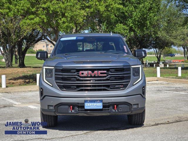 Certified 2024 GMC Sierra 1500 AT4 with VIN 3GTUUEE87RG303917 for sale in Denton, TX