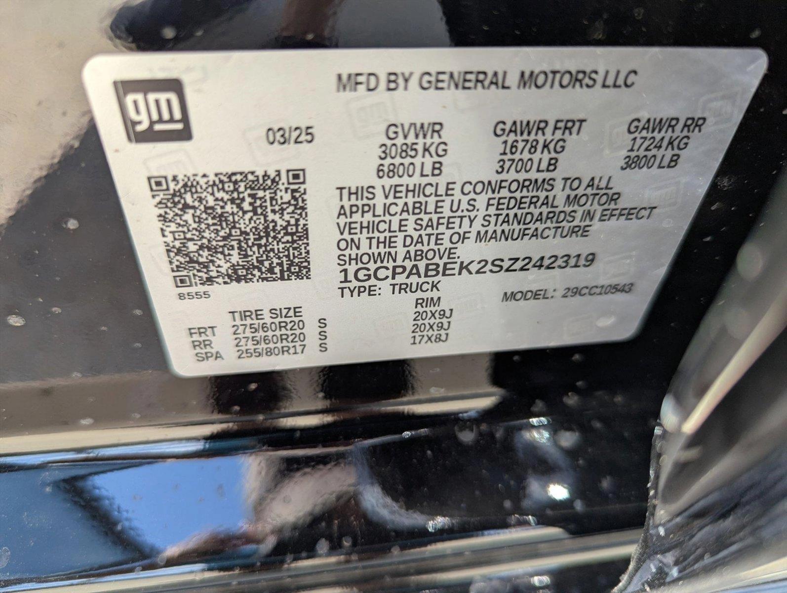 2025 Chevrolet Silverado 1500 Vehicle Photo in CORPUS CHRISTI, TX 78412-4902