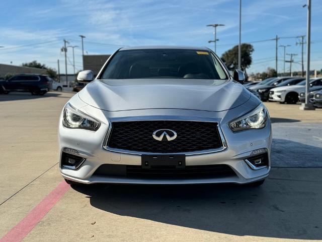 Certified 2019 INFINITI Q50 LUXE with VIN JN1EV7AP0KM515008 for sale in Grapevine, TX