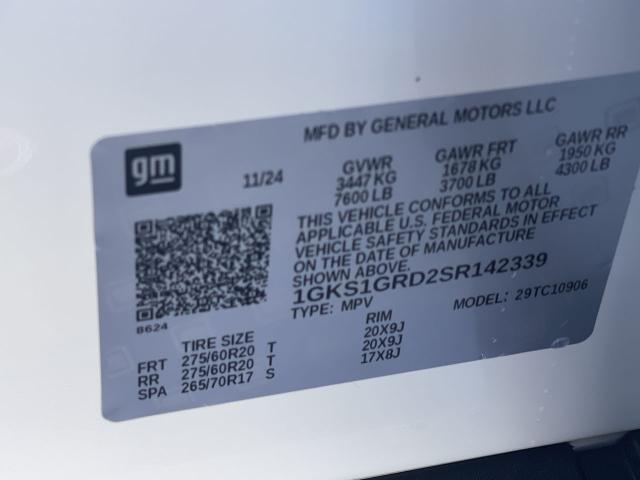 2025 GMC Yukon XL Vehicle Photo in TURLOCK, CA 95380-4918