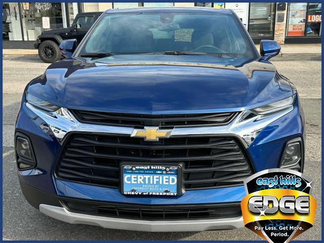 Certified 2022 Chevrolet Blazer 2LT with VIN 3GNKBHR44NS222815 for sale in Freeport, NY