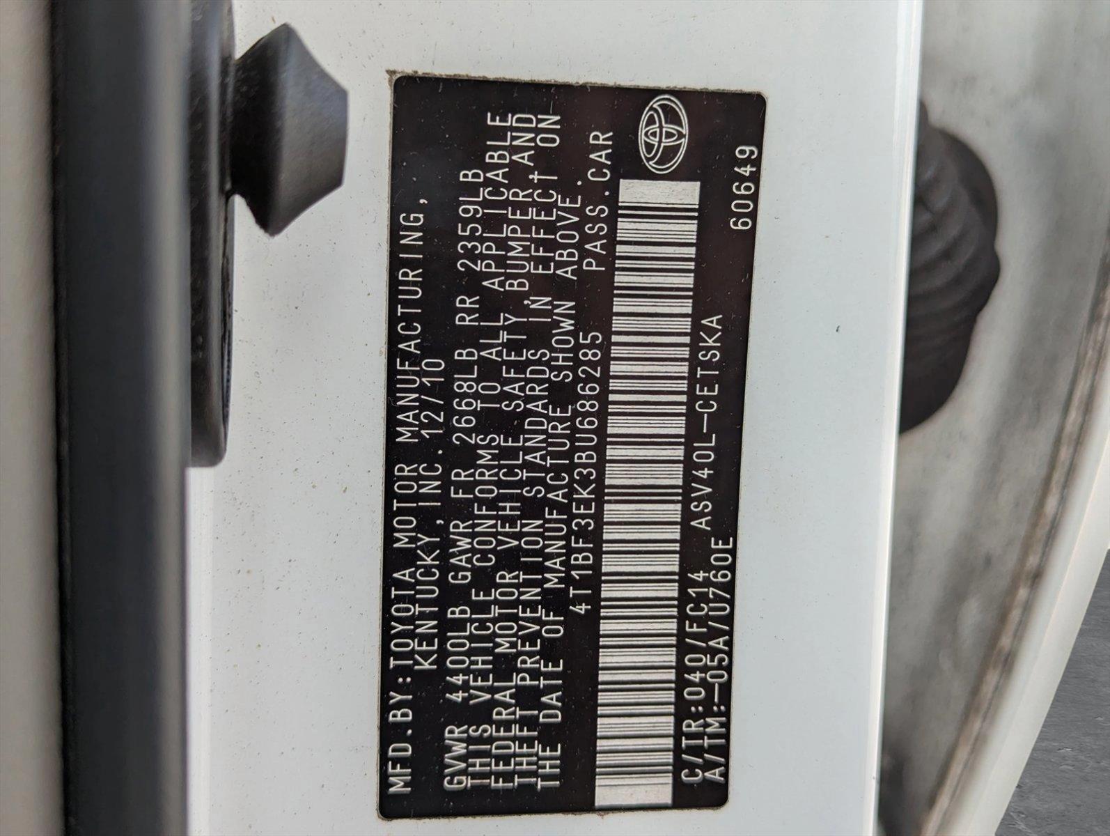 2011 Toyota Camry Vehicle Photo in Ft. Myers, FL 33907