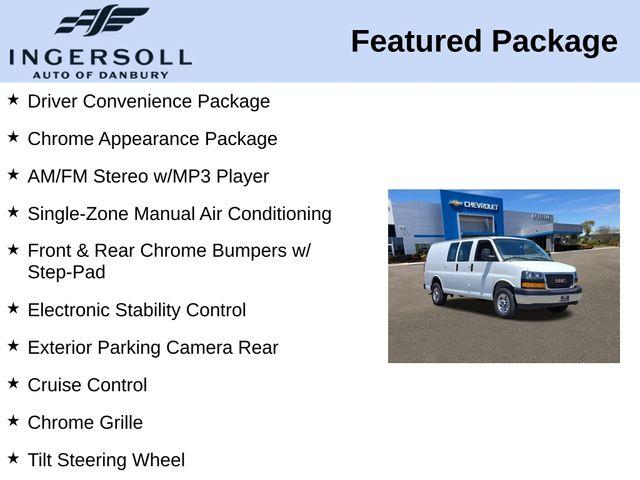 2023 GMC Savana Cargo 2500 Vehicle Photo in DANBURY, CT 06810-5034