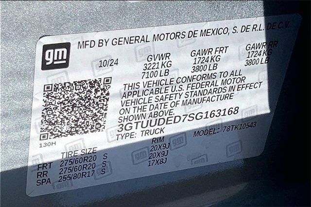 2025 GMC Sierra 1500 Vehicle Photo in INDEPENDENCE, MO 64055-1377