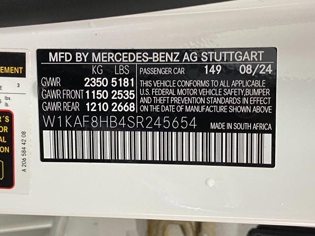 2025 Mercedes-Benz C-Class Vehicle Photo in Appleton, WI 54913
