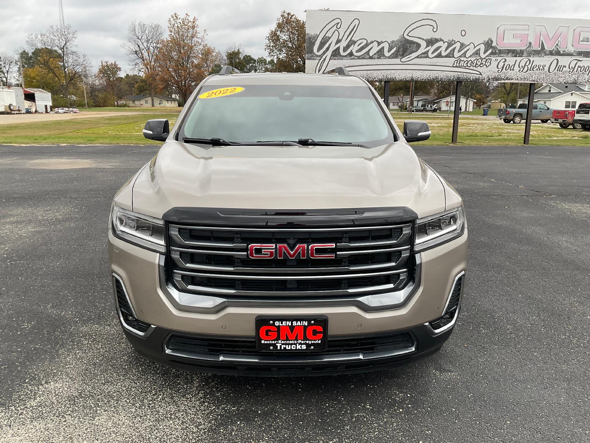 Used 2022 GMC Acadia AT4 with VIN 1GKKNLLS7NZ143124 for sale in Rector, AR