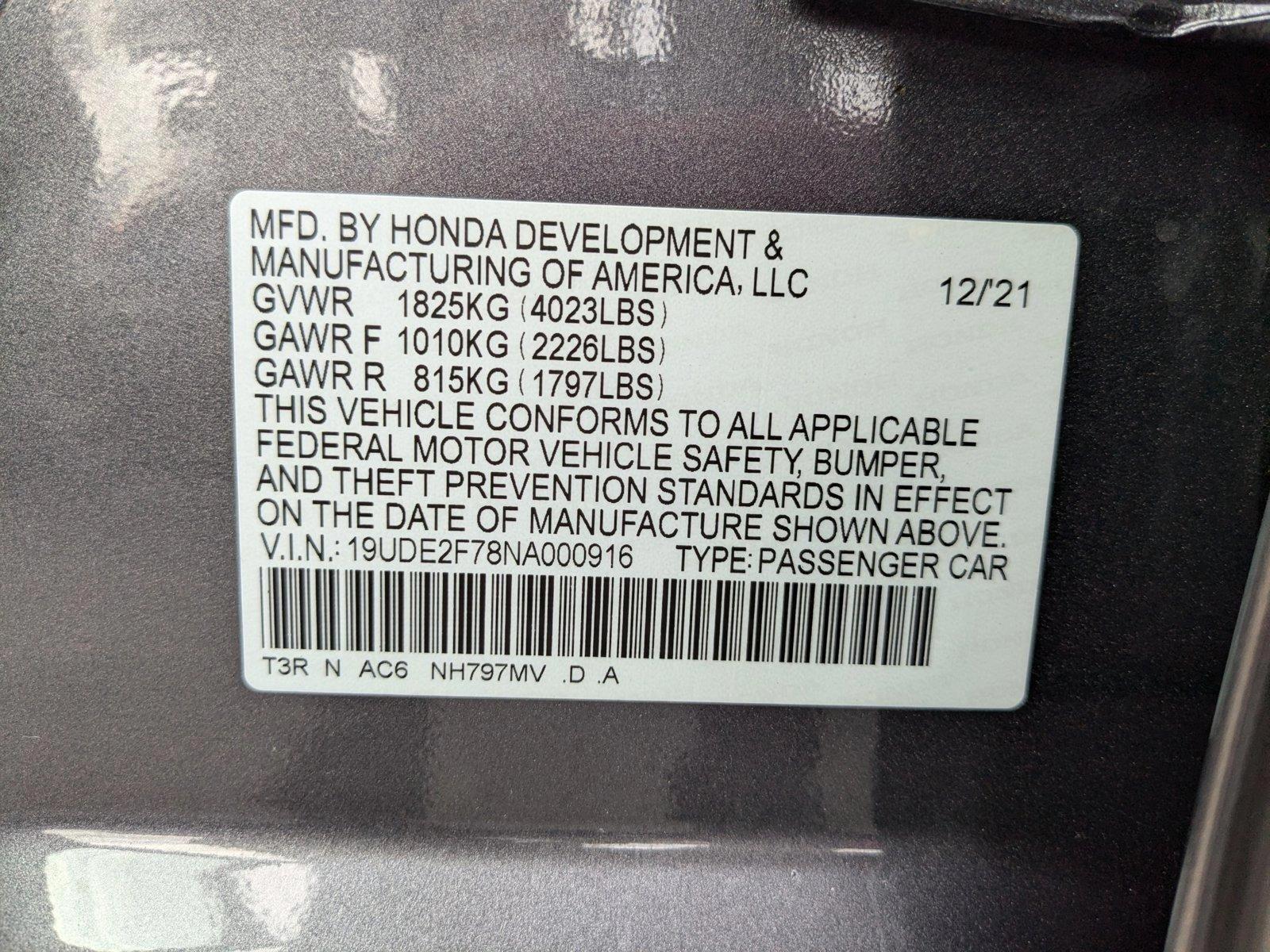 2022 Acura ILX Vehicle Photo in Sanford, FL 32771