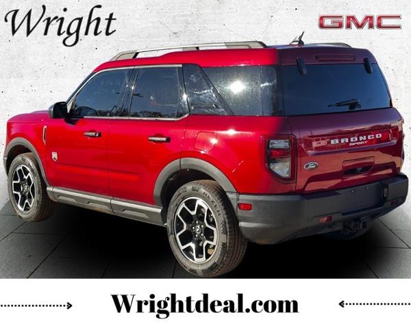 Used 2021 Ford Bronco Sport Big Bend with VIN 3FMCR9B62MRA37514 for sale in Lufkin, TX