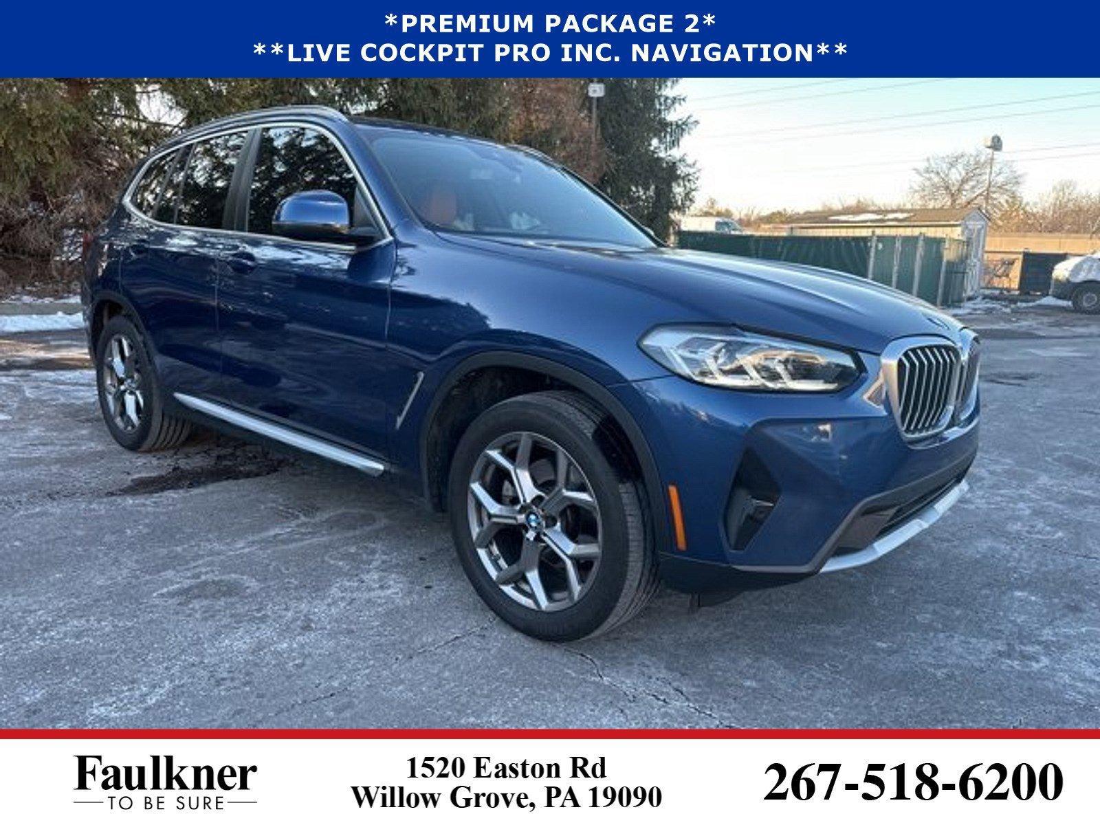 2022 BMW X3 xDrive30i Vehicle Photo in Willow Grove, PA 19090