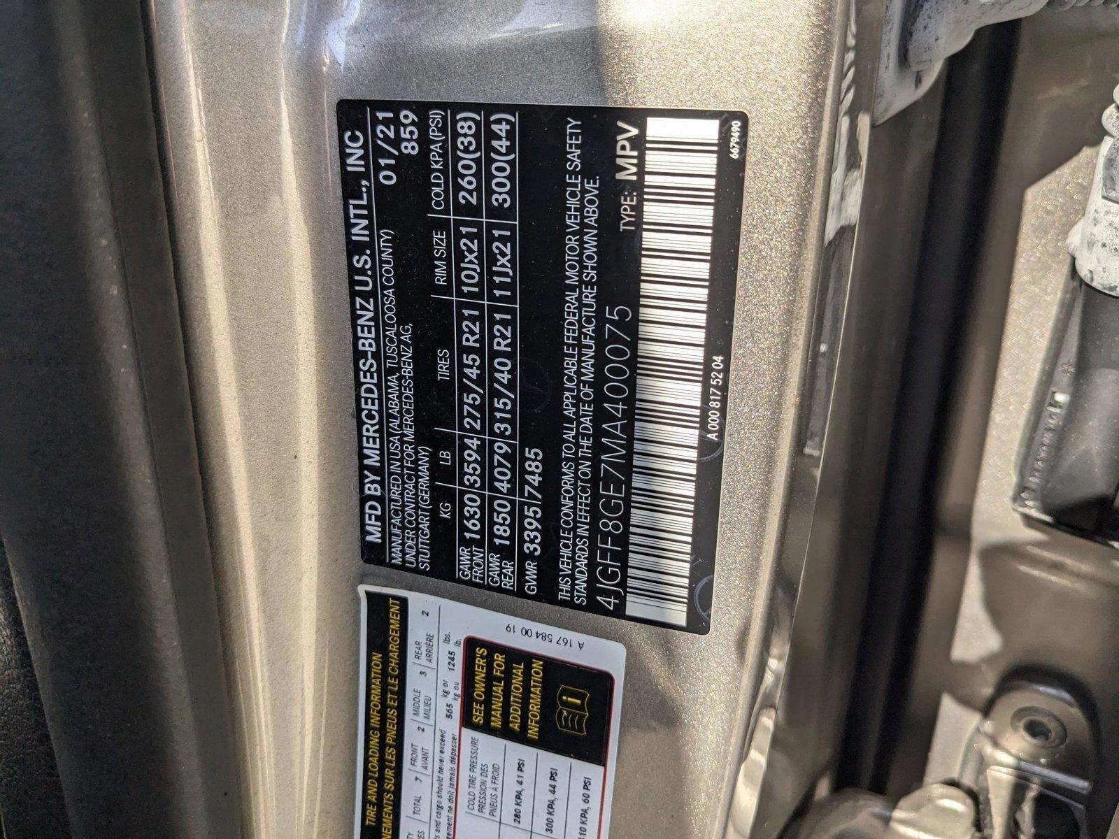 2021 Mercedes-Benz GLS Vehicle Photo in Maitland, FL 32751