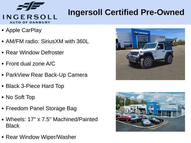 2024 Jeep Wrangler Vehicle Photo in DANBURY, CT 06810-5034