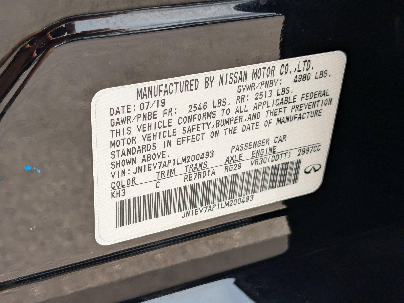 2020 INFINITI Q50 Vehicle Photo in Tampa, FL 33614