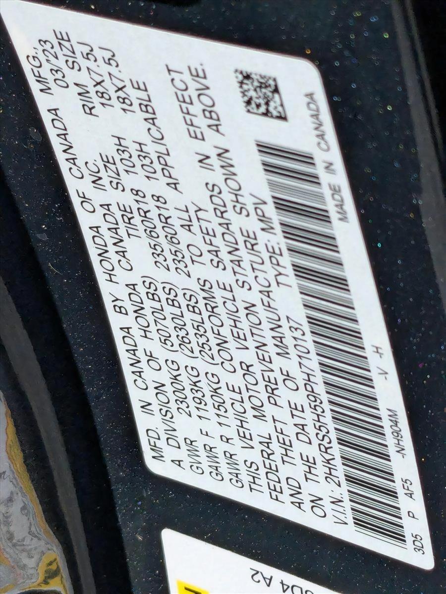 2023 Honda CR-V Hybrid Vehicle Photo in Miami, FL 33015