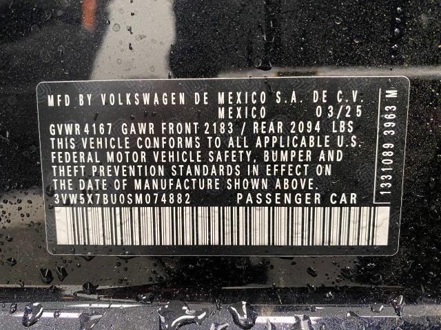 2025 Volkswagen Jetta Vehicle Photo in Oshkosh, WI 54904