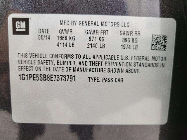 2014 Chevrolet Cruze Vehicle Photo in OSHKOSH, WI 54904-7811