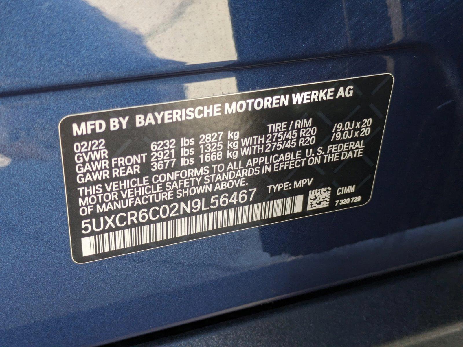 2022 BMW X5 xDrive40i Vehicle Photo in Towson, MD 21204