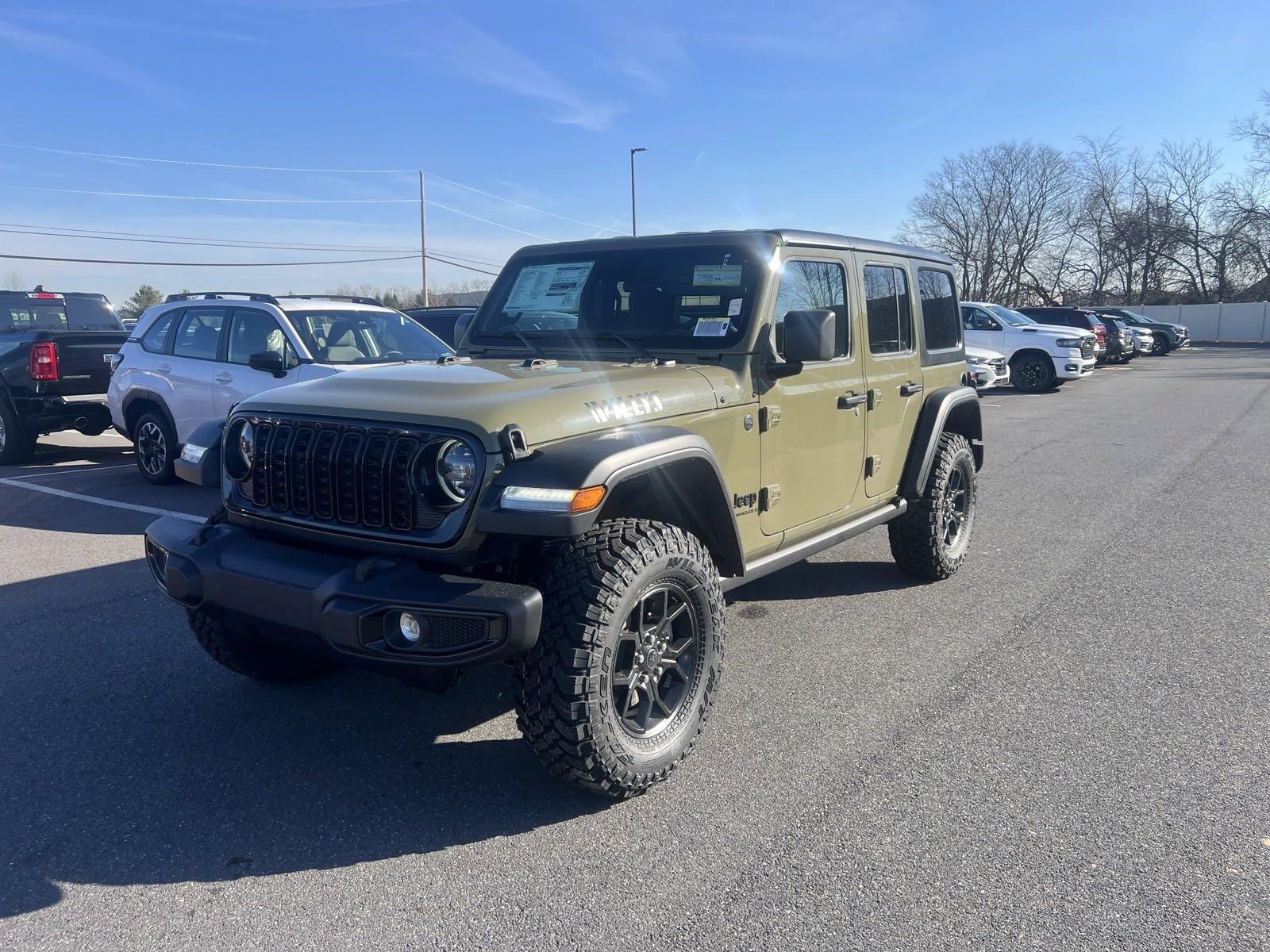 2025 Jeep Wrangler Vehicle Photo in Mechanicsburg, PA 17050-1707