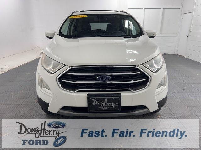 Used 2018 Ford Ecosport Titanium with VIN MAJ3P1VE1JC179285 for sale in Tarboro, NC