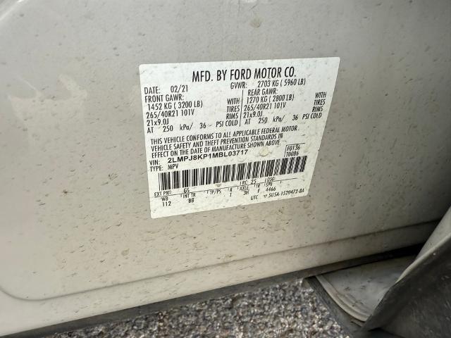 2021 Lincoln Nautilus Vehicle Photo in EASTLAND, TX 76448-3020