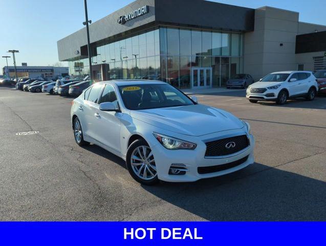 2015 INFINITI Q50 Vehicle Photo in Merrillville, IN 46410
