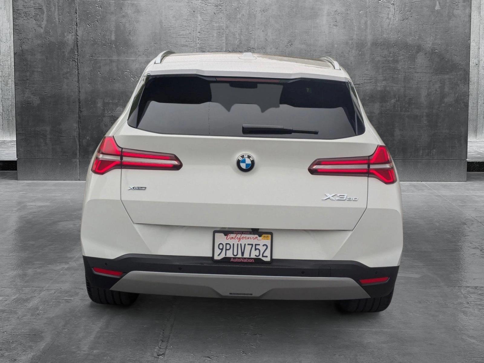 2025 BMW X3 30 xDrive Vehicle Photo in Valencia, CA 91355