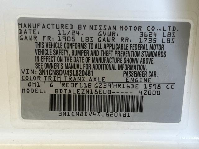 2025 Nissan Versa Vehicle Photo in Tulsa, OK 74129