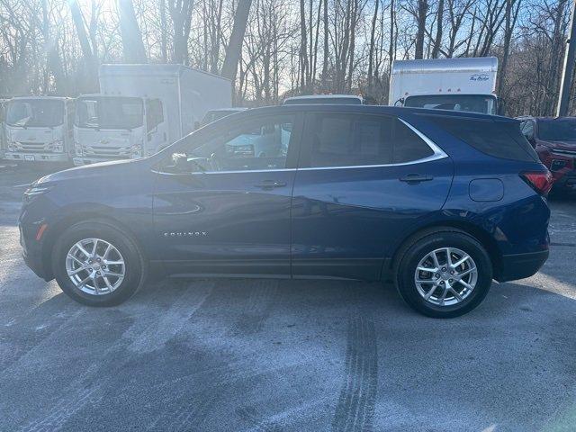 Certified 2022 Chevrolet Equinox LT with VIN 3GNAXUEV8NS105596 for sale in Mount Kisco, NY