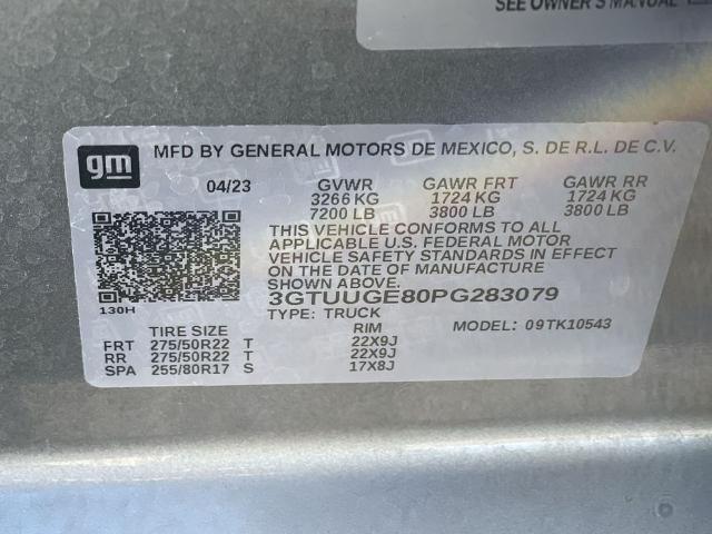 2023 GMC Sierra 1500 Vehicle Photo in TURLOCK, CA 95380-4918