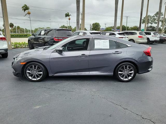 2021 Honda Civic Sedan Vehicle Photo in LIGHTHOUSE POINT, FL 33064-6849