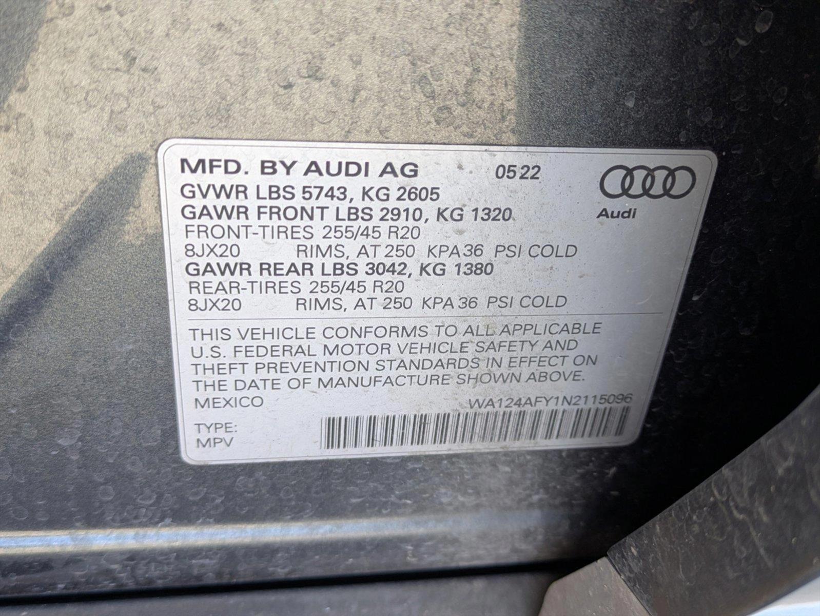 2022 Audi SQ5 Sportback Vehicle Photo in Austin, TX 78728