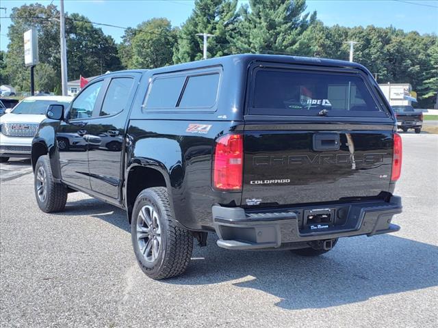 Certified 2021 Chevrolet Colorado Z71 with VIN 1GCGTDEN7M1277701 for sale in Whitehall, MI