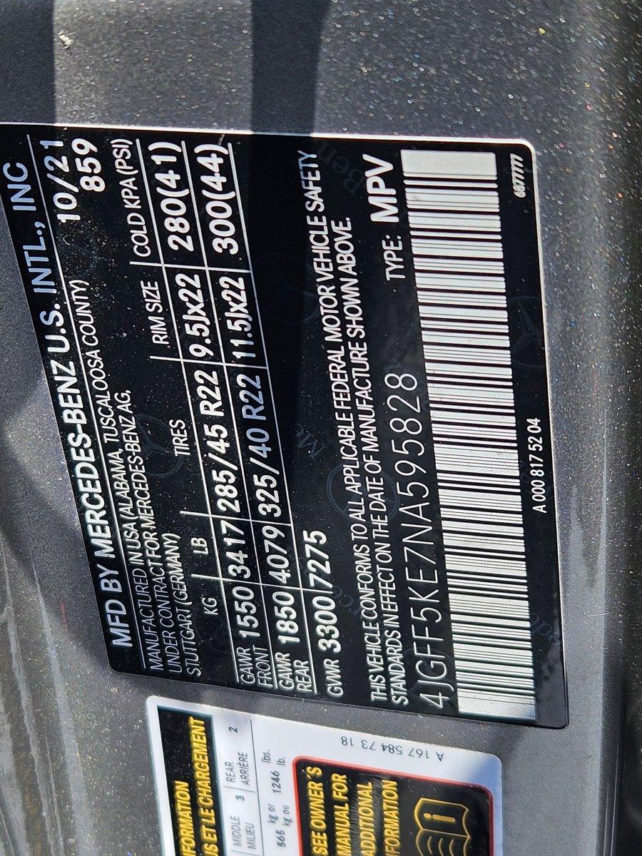 2022 Mercedes-Benz GLS Vehicle Photo in Fort Lauderdale, FL 33316