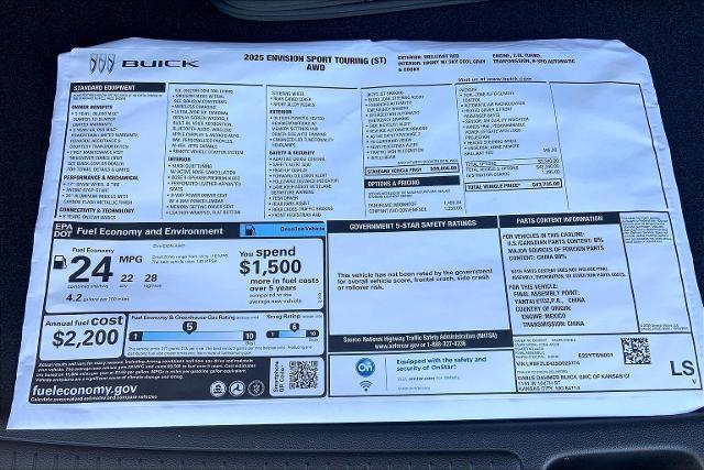 2025 Buick Envision Vehicle Photo in KANSAS CITY, MO 64114-4545