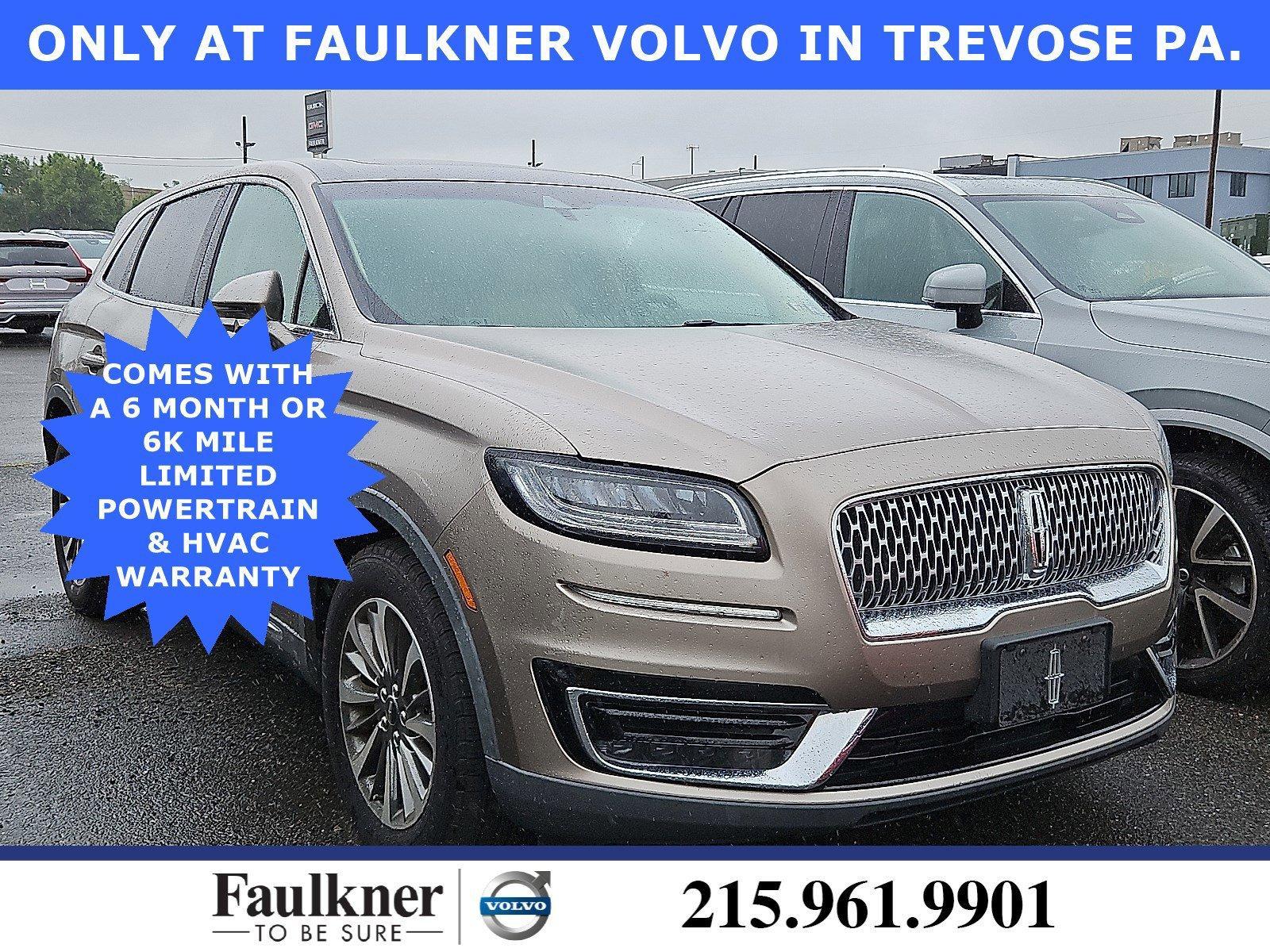 2019 Lincoln Nautilus Vehicle Photo in Trevose, PA 19053