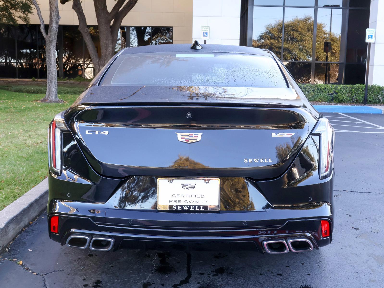 2022 Cadillac CT4-V Vehicle Photo in DALLAS, TX 75209-3095