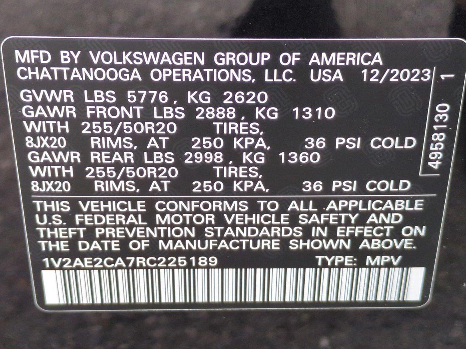 2024 Volkswagen Atlas Cross Sport Vehicle Photo in Jacksonville, FL 32244