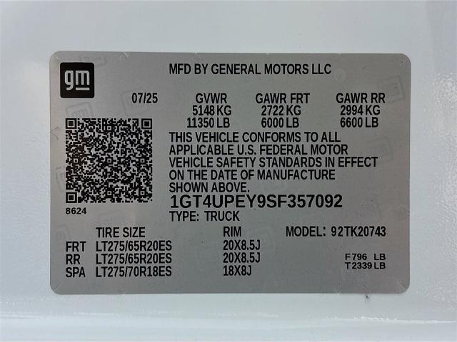 2025 GMC Sierra 2500 HD Vehicle Photo in PUYALLUP, WA 98371-4149